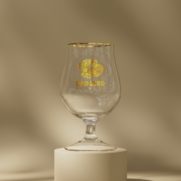 5year Anniversary Beer Glas 0.3L - Lüttich w. Gold Logo