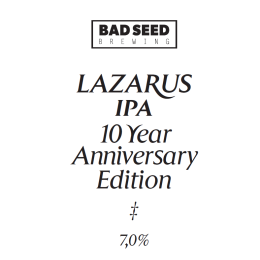 Lazarus IPA 10 Year Anniversary Edition